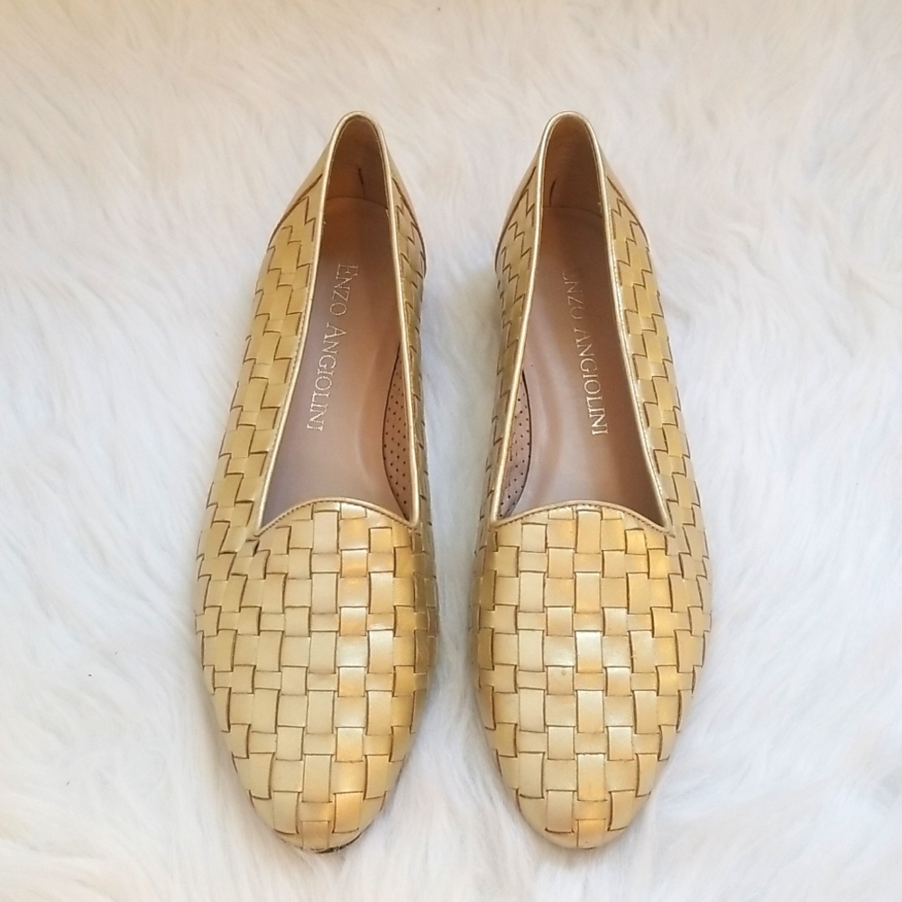 Enzo Angiolino Woven Loafer
